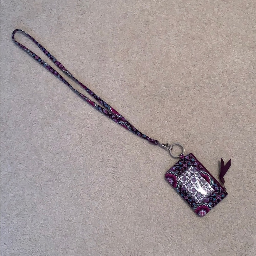 Vera Bradley Lanyard and Wallet duo